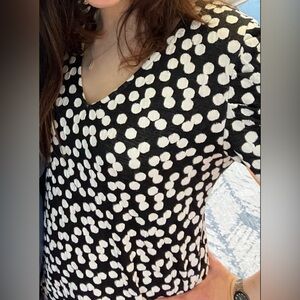 Anthropologie Deletta Ruched Sleeve Tunic Dress